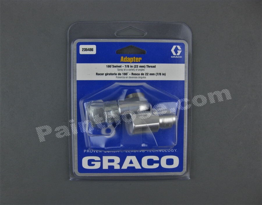 クリスタル出品　⑦ Graco 235486 Adjustable 180° Nozzle Swivel 7/8