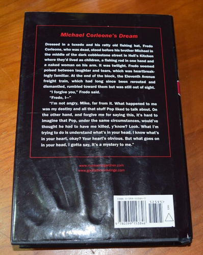 The Godfather's Revenge by Mark Winegardner-1st/1st/HC/DJ - VG - Imagen 5 de 7