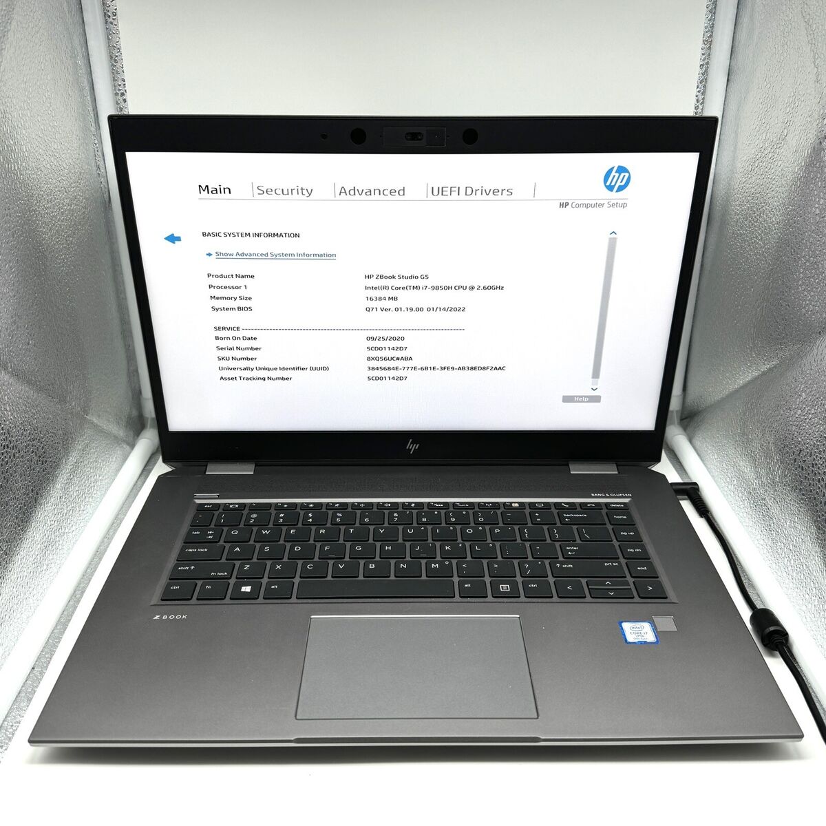 HP ZBook Studio G5 15 HP ZBook Studio G5 15