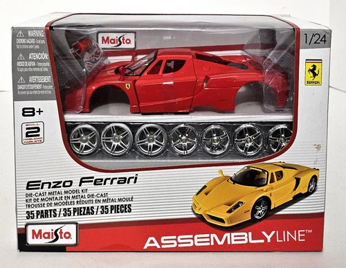 Maisto Ferrari Model Kit 6個セット Maisto 1:24 AL Ferrari Enzo - Walmart.com