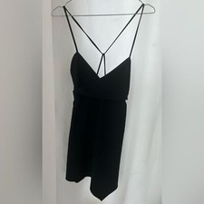 NWT! ZARA Open Back Mini Dress SIZE S