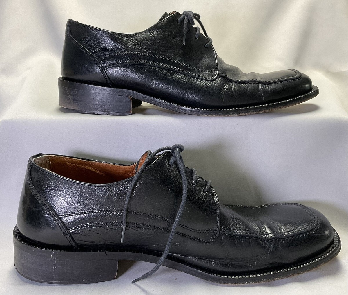 Vero Cuoio Italian Leather Size 9 Men's Dress Shoes Made in Vero Cuoio Italian Leather Size 9 Men's Dress Shoes Made in