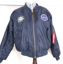 Rothco Logic Incredible True Story Tour Bomber Jacket Flyers  MA-1  Mens Medium 
