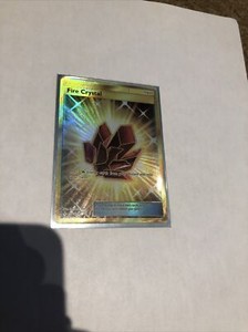 Pokemon Sun & Moon Unbroken Bonds Fire Crystal 231/214 Full Art Secret Rare Mint