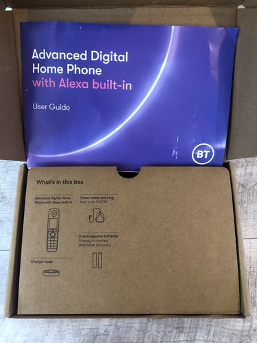 Telefono domestico digitale avanzato BT con Alexa integrato BT richiede Smart Hub 2 nuovo con scatola - Foto 5 di 16