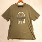 Under Armour Mens 1776 Graphic T-Shirt Sz.2XL-Loose/Green/Crew/U.S.A/Eagle