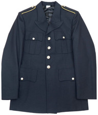 US Army Service Uniform ASU Dress Blue Coat Jacket Military Enlisted Tunic