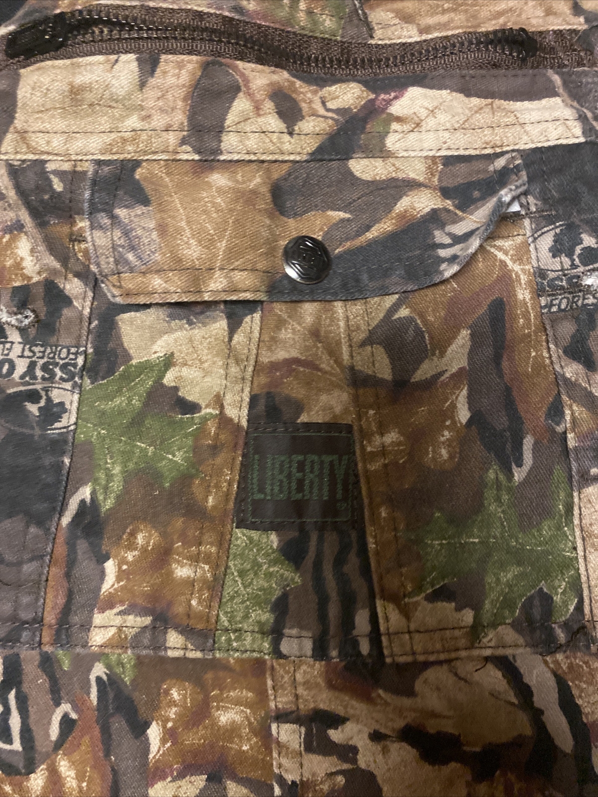 3X? LIBERTY ORIGINAL Mossy Oak Uninsolated Camo COVERALLS JUMPSUIT eBay