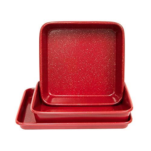 Chicago Metallic Professional Non-Stick Cookie/Jelly-Roll Pan Set with Cooling Rack