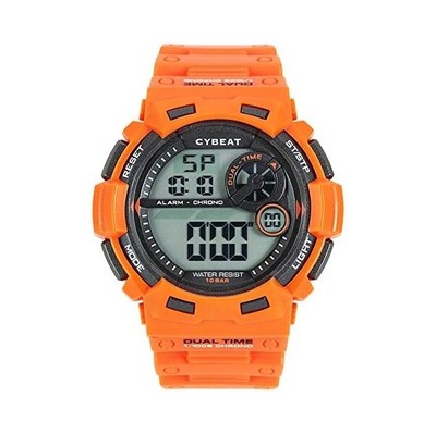 [J-Achse] Sportuhr 10 ATM Wasserdicht Digitaluhr ACY14-OR Herren Orange