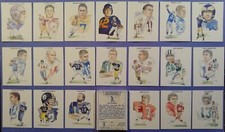 1989 Channel 4 All Time Great Quarterbacks set Marino, Montana, Elway 20/20 HOFs