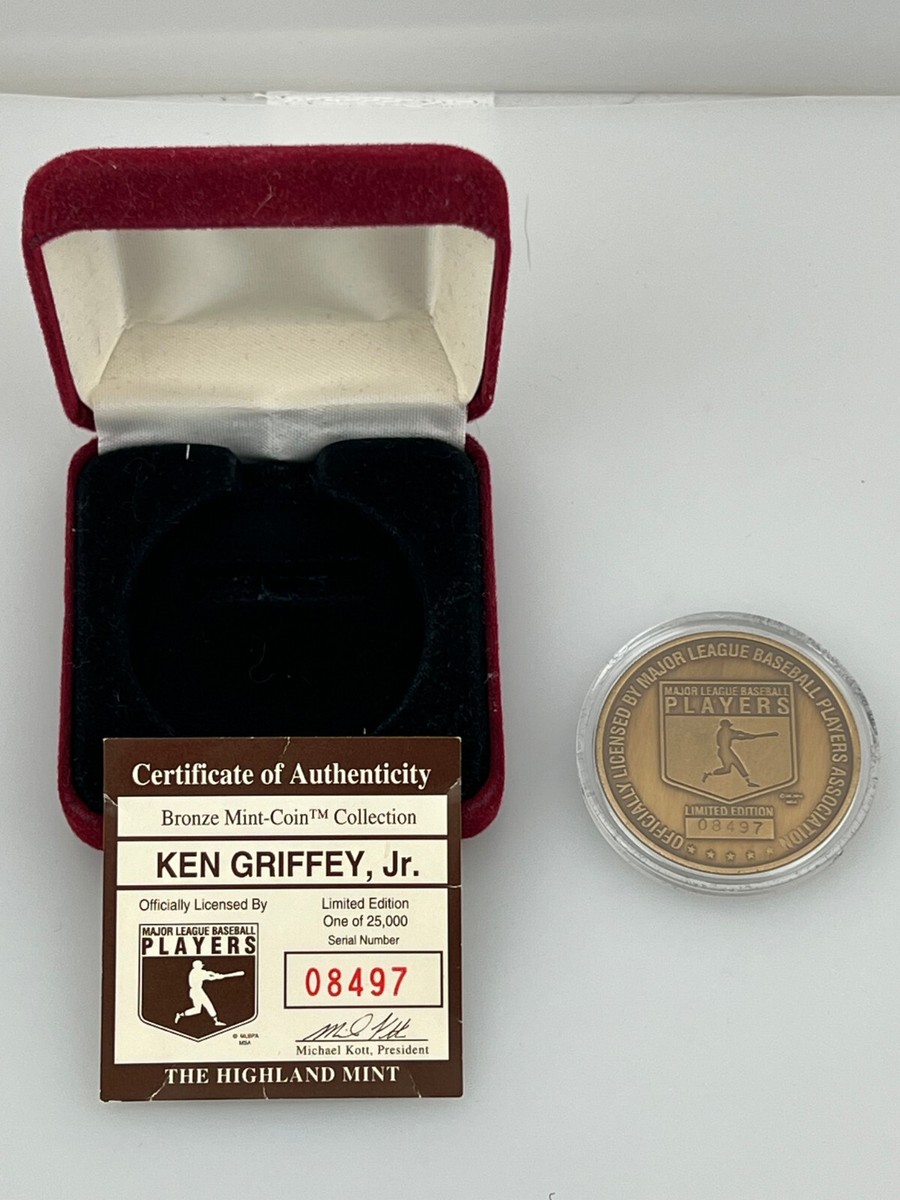The Highland Mint Ken Griffey Jr. Bronze Mint-Coin /25000 | eBay