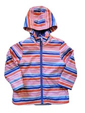 Joules Striped Kids Raincoat Size 4
