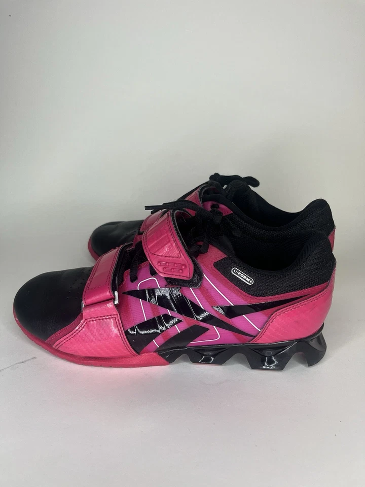 Zapatos informales Reebok para mujer Crossfit Lifter V47276 rosa negro talla 9,5 Foto 3 de 4