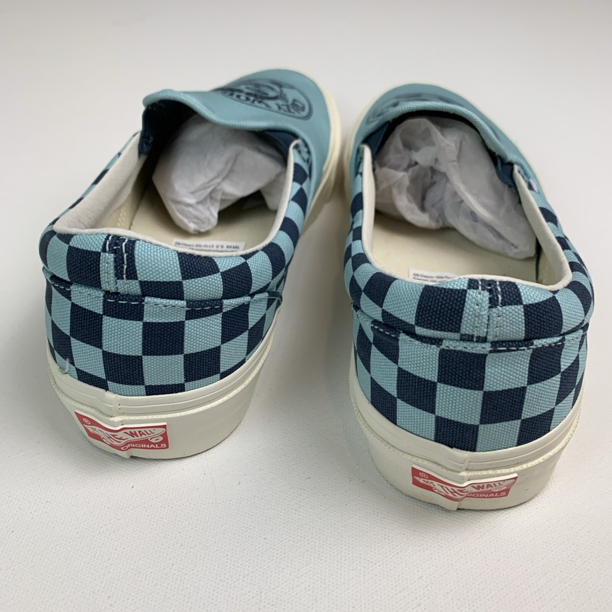 Vans Vault x John Van Hamersveld Mens 9 Blue OG Classic Slip  display picture 2