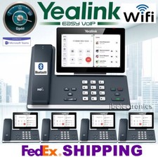 YEALINK MP58-WH-TEAMS IP SIP TOUCH-SCREEN POE WI-FI BLUETOOTH HANDSET - 5 PHONES