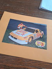 Vintage 1990 Ben Hess Nascar Driver Card Texas Pete Wsmp Western Steer 6x9