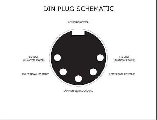 DIN - RCA cable For PPI Amps & Signal Processors Precision Power SQ Balanced DIN - Image 3 of 3