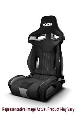 Sparco R333 Steet Black Seats - 009011NR