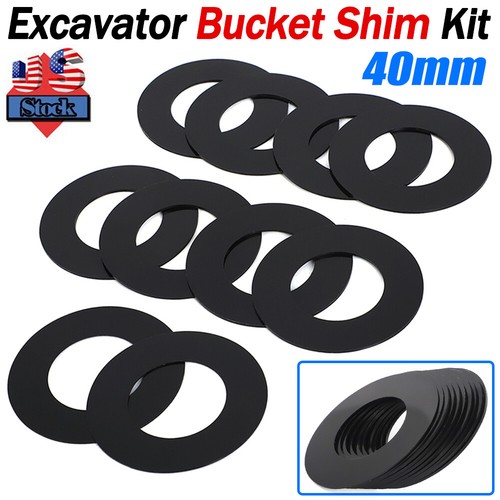 Excavator Bucket Shims For 40MM Pins Skid Steer Cat Kubota Komatsu New