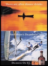 Drambuie 2000s Print Advertisement Ad 2002 Canoe and Sailing