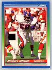 1990 Score #384 Michael Brooks