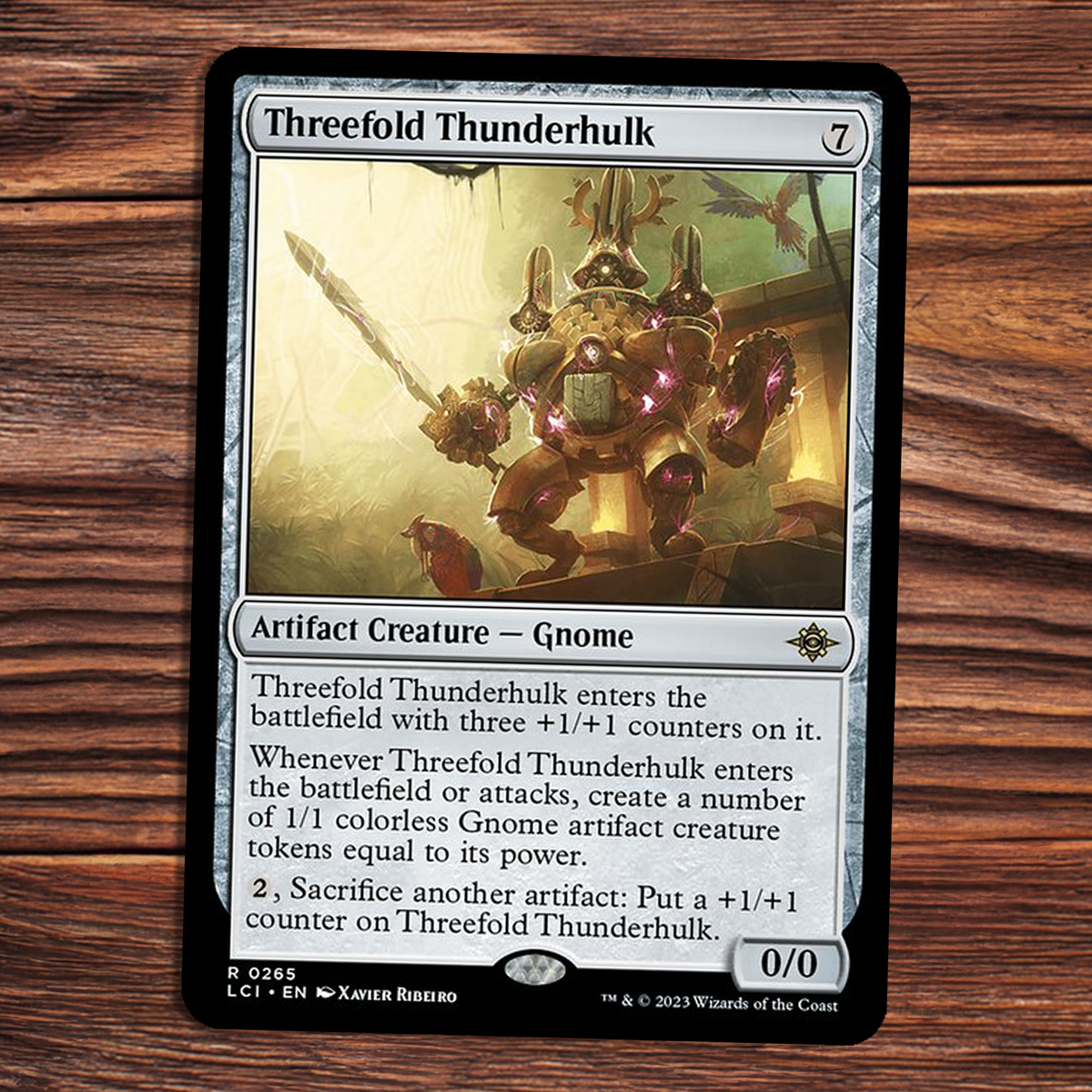 Threefold Thunderhulk - NM - Lost Caverns of Ixalan - MTG | eBay Threefold Thunderhulk - NM - Lost Caverns of Ixalan - MTG | eBay