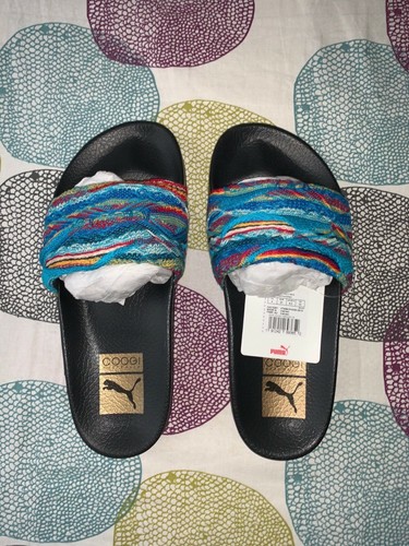 Puma Leadcat COOGI AUSTRALIA Leadcat ISLAND PARADISE Pantoletten Sandalen US 6,5 UK 4 - Bild 3 von 17