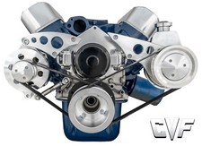 Ford 289 302 Sbf Serpentine Conversion Kit- Power Steering Electric Water Pump
