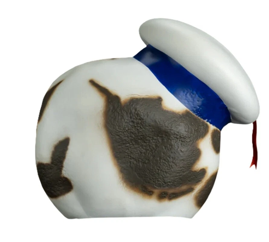 Toasted Stay Puft Marshmallow Man Mask - Trick or Treat - Costume Accessory - Image 3 of 3