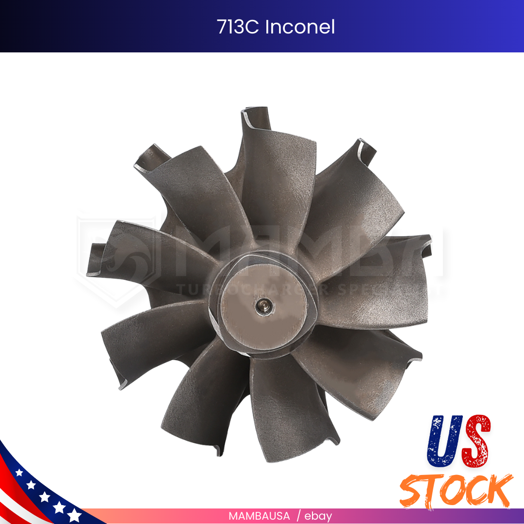 9 Blade Turbine Wheel 04.5-05 Duramax 6.6L LLY Garrett GT3782VA