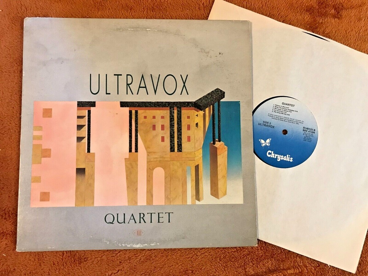 ULTRAVOX LP quartet 1983 rca music service club press vinyl album