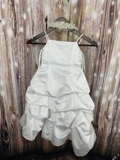 David’s Bridal Flower Girl Dress, Bubble Hemmed