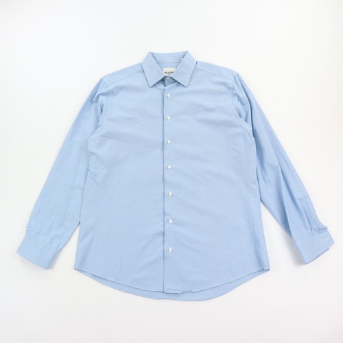 Ben Sherman Oberhemd Herren 15,5 - 32/33 Hahnentritt Blau Baumwolle Freizeit Preppy