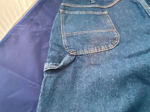 Pantalones de mezclilla para hombre Dickies azul talla 42 x 30 nuevos con etiquetas pierna recta carpintero ajuste relajado - Imagen 4 de 8