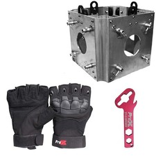 ProX XT-BLOCK 12" Trussing Sleeve Block  Black Gloves  Truss Key