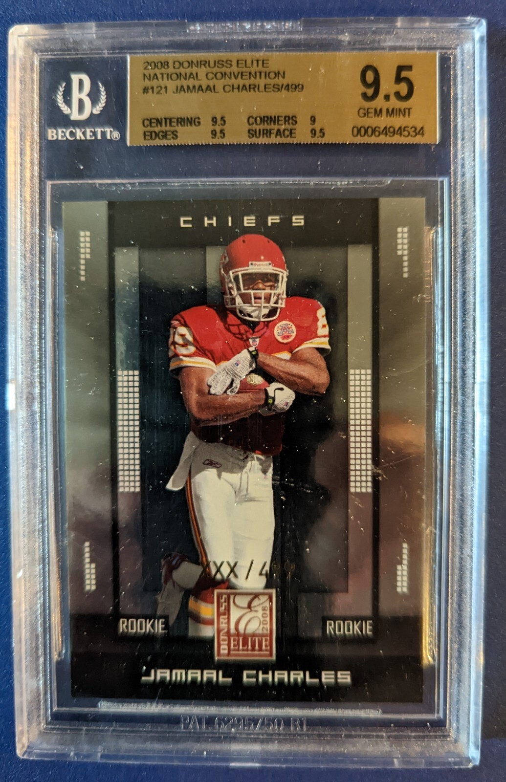 Jamaal Charles Donruss Elite #121 National