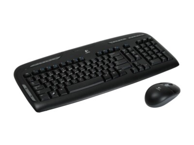 Logitech Cordless Desktop EX110 (967561-0403) Desktop Keyboard & Mouse Kit *NIB*
