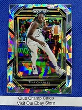 2023 #92 Tina Charles WNBA Panini Prizm Basketball Ice Prizm Storm