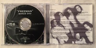 Labyrinth - Freeman (Rare Japan CD + DVD w/OBI + Slipcase
