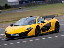 Cars 2013 mclaren p 1 Desk Mat Stitched
