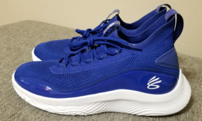Under Armour Curry Flow 8 Royal Blue White 3024785-400 Men 13