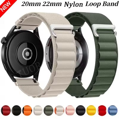 Nylon Armband für Amazfit Bip 5 3 Pro U S Lite GTR GTS 2 2e 3 4 mini Ersatzband