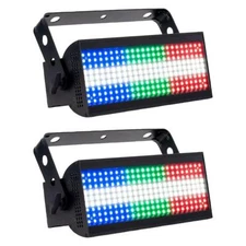 ADJ JOLT 300 High Powered Multi-Use LED Strobe Effect Lights 2-Pack