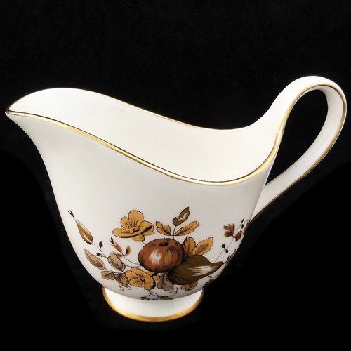 GOLDEN FRUIT por Royal Tuscan Rim Soup Bowl 8" hecho en Inglaterra NUEVO NUNCA USADO - Imagen 11 de 12