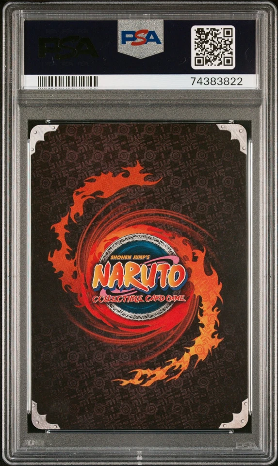 2012 Naruto Bandai CCG Tournament Pack 4 #N1340 Naruto Uzumaki 1st Edition PSA 9 - Image 2 of 2