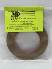 HO Racepro - Slide Guide Copper Tape for making Wood Tracks 105 Feet - New