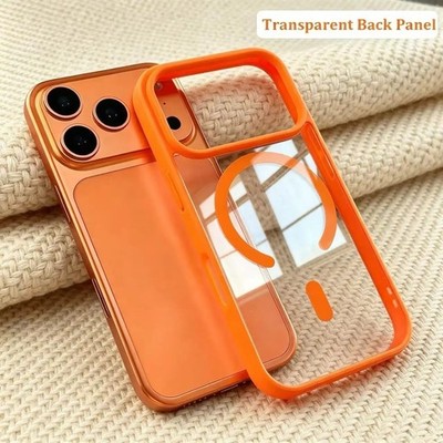 Hülle für iPhone 17 16 15 Pro Max Air Stoßfest Magnet Silikon Cover