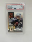 2006 Flair Showcase Hot Numbers HN24 Tom Brady PSA 9 Mint