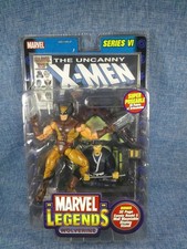 Marvel Legends Series VI - WOLVERINE - 2004 ToyBiz w Comic Book - NEW
